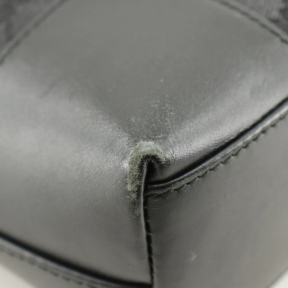 GUCCI Shoulder Bag 001.4231 GG canvas black one belt