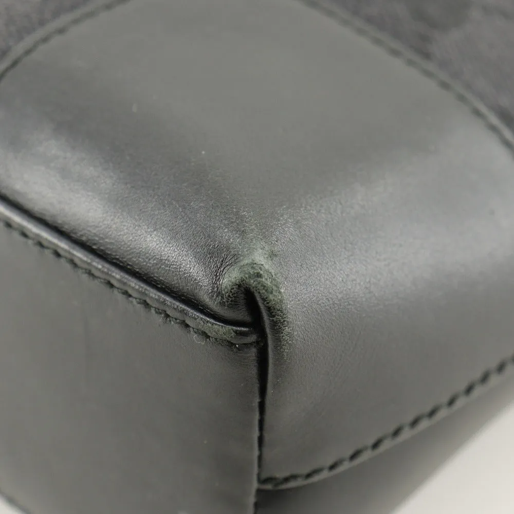 GUCCI Shoulder Bag 001.4231 GG canvas black one belt