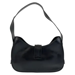 GUCCI Shoulder Bag 143747 leather Black black Women Used