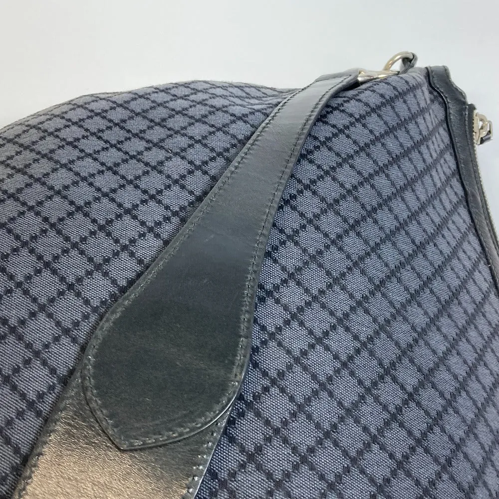 GUCCI Shoulder Bag 243308 canvas Black x gray Diamante Women Used