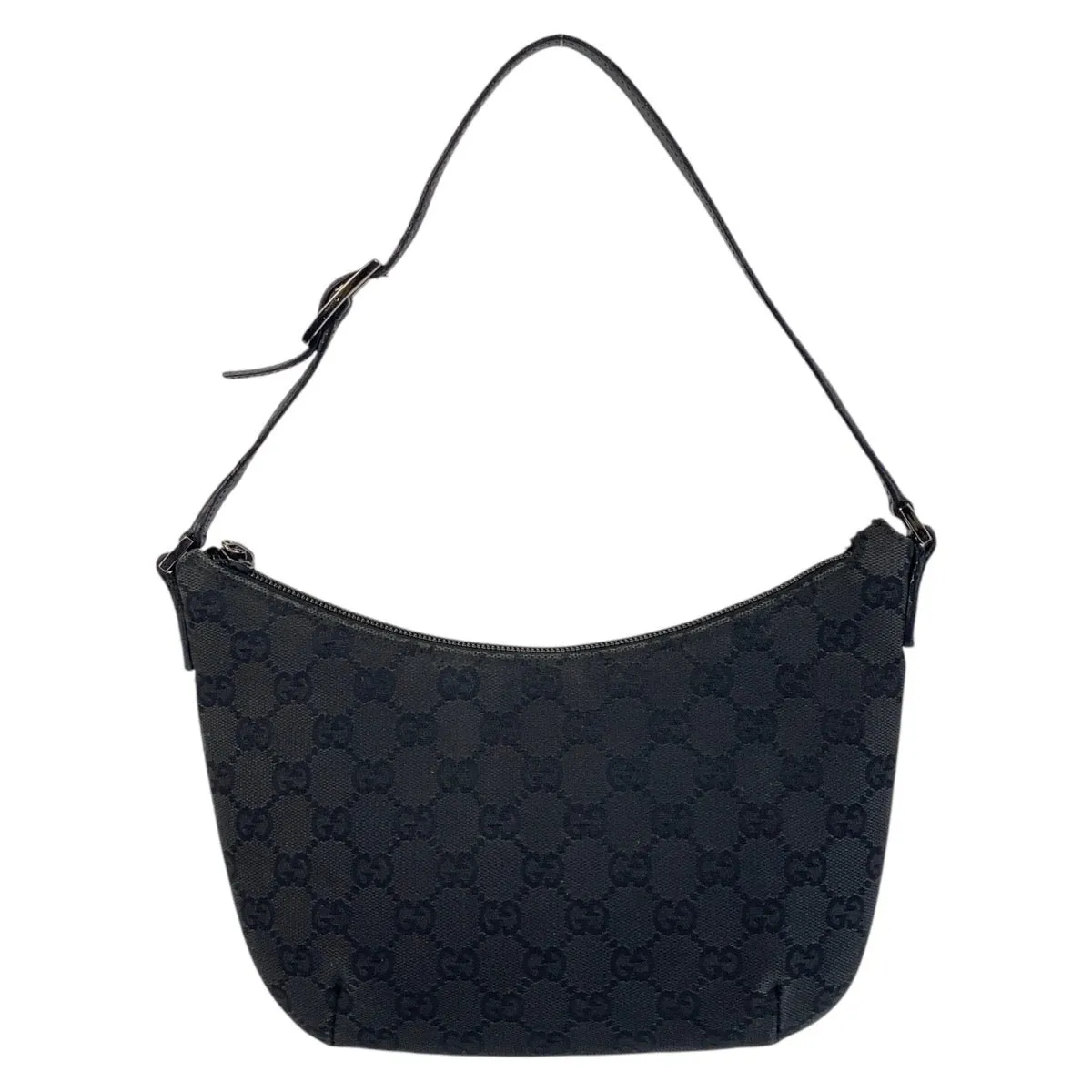 GUCCI Shoulder Bag 32160 GG canvas black