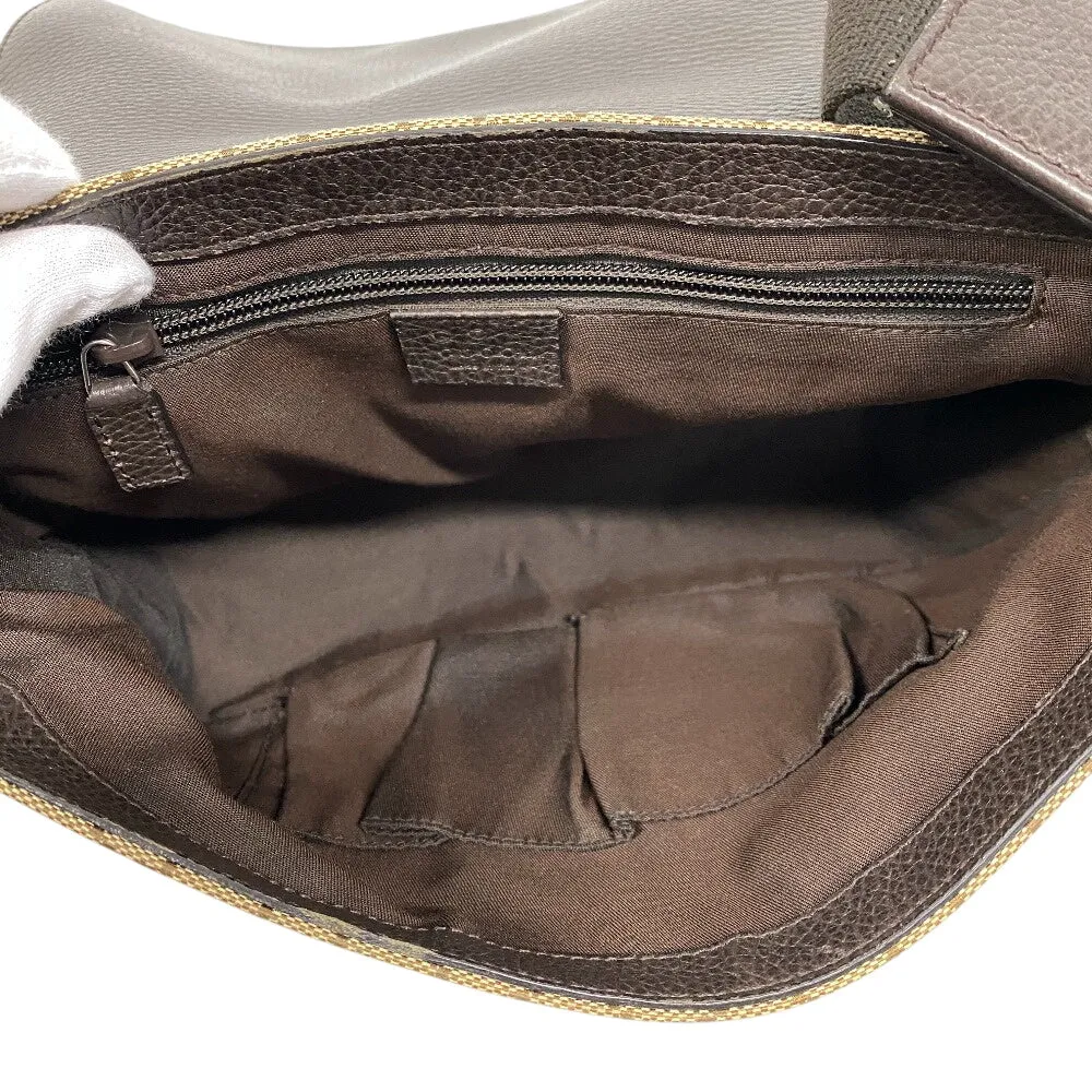 GUCCI Shoulder Bag 449172 canvas Brown GG canvas