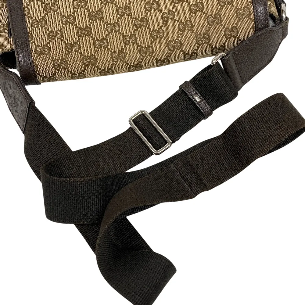 GUCCI Shoulder Bag 449172 canvas Brown GG canvas