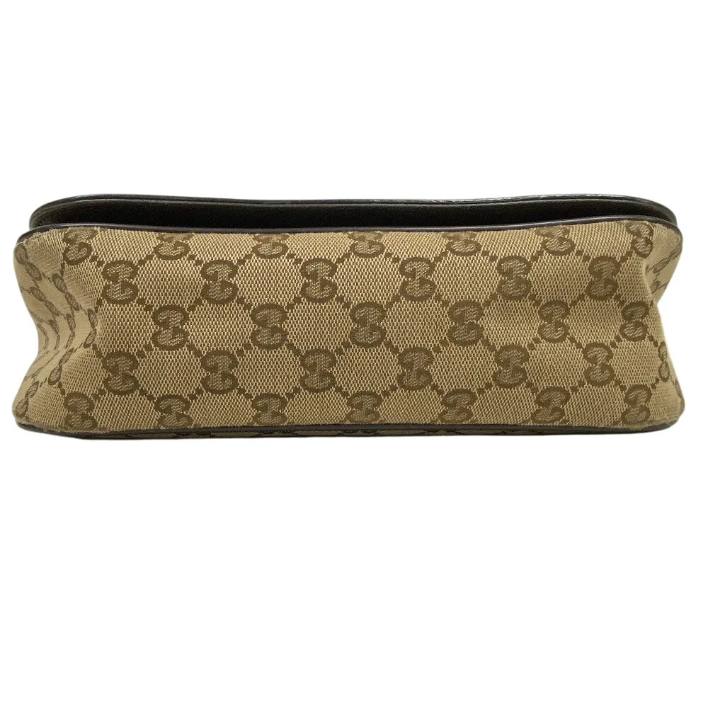 GUCCI Shoulder Bag 449172 canvas Brown GG canvas