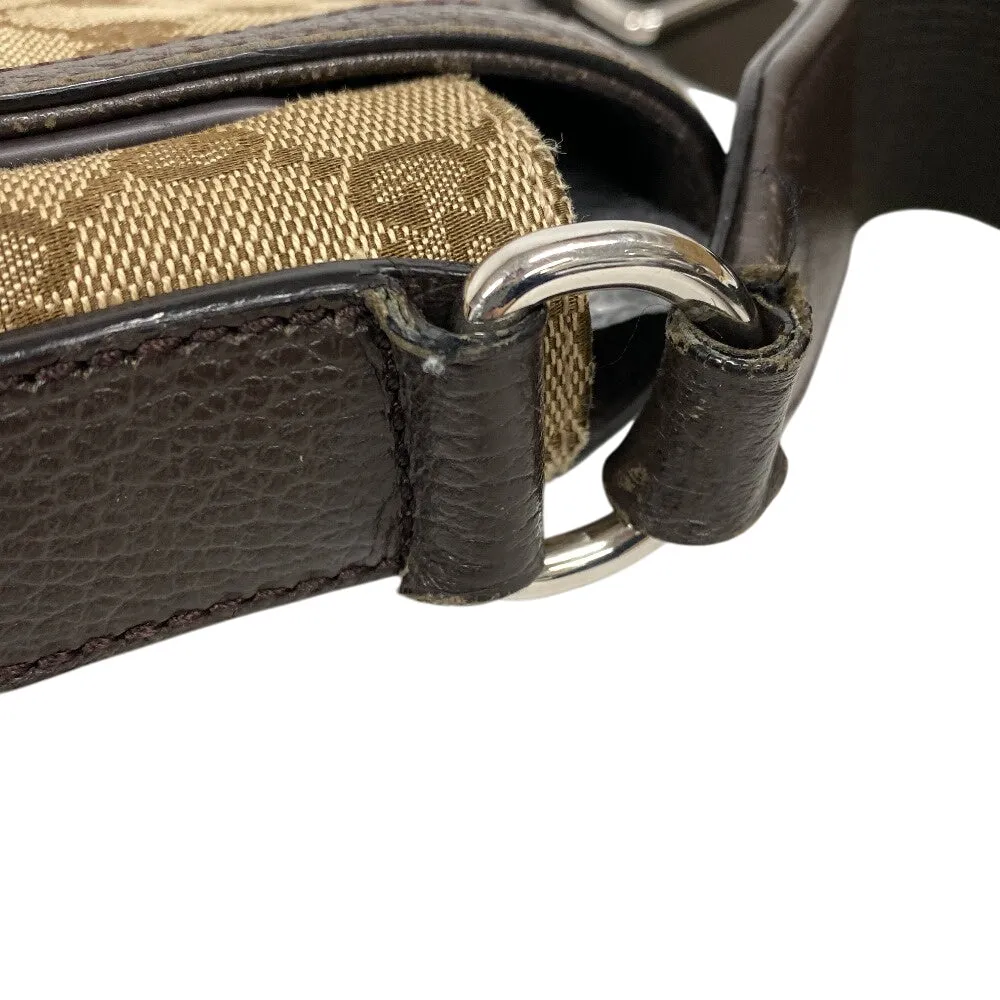 GUCCI Shoulder Bag 449172 canvas Brown GG canvas