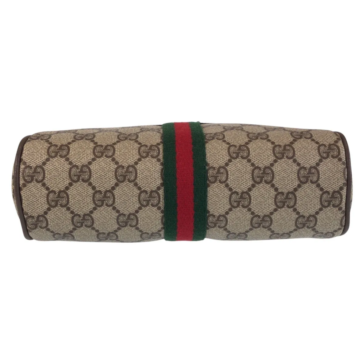 GUCCI Shoulder Bag 65 02 004 GG Supreme Canvas Brown Sherry Line Old Gucci