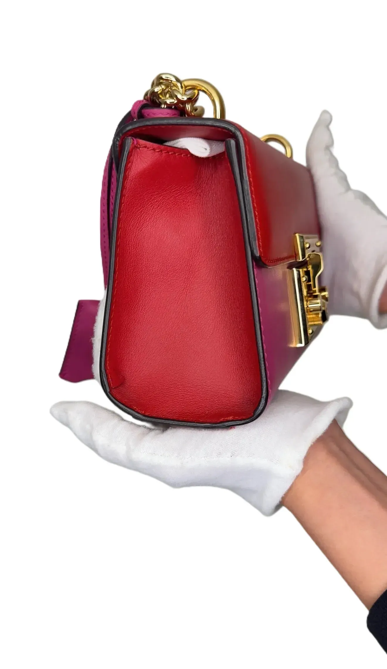 Gucci Small Padlock Shoulder Bag - Pink B3-41