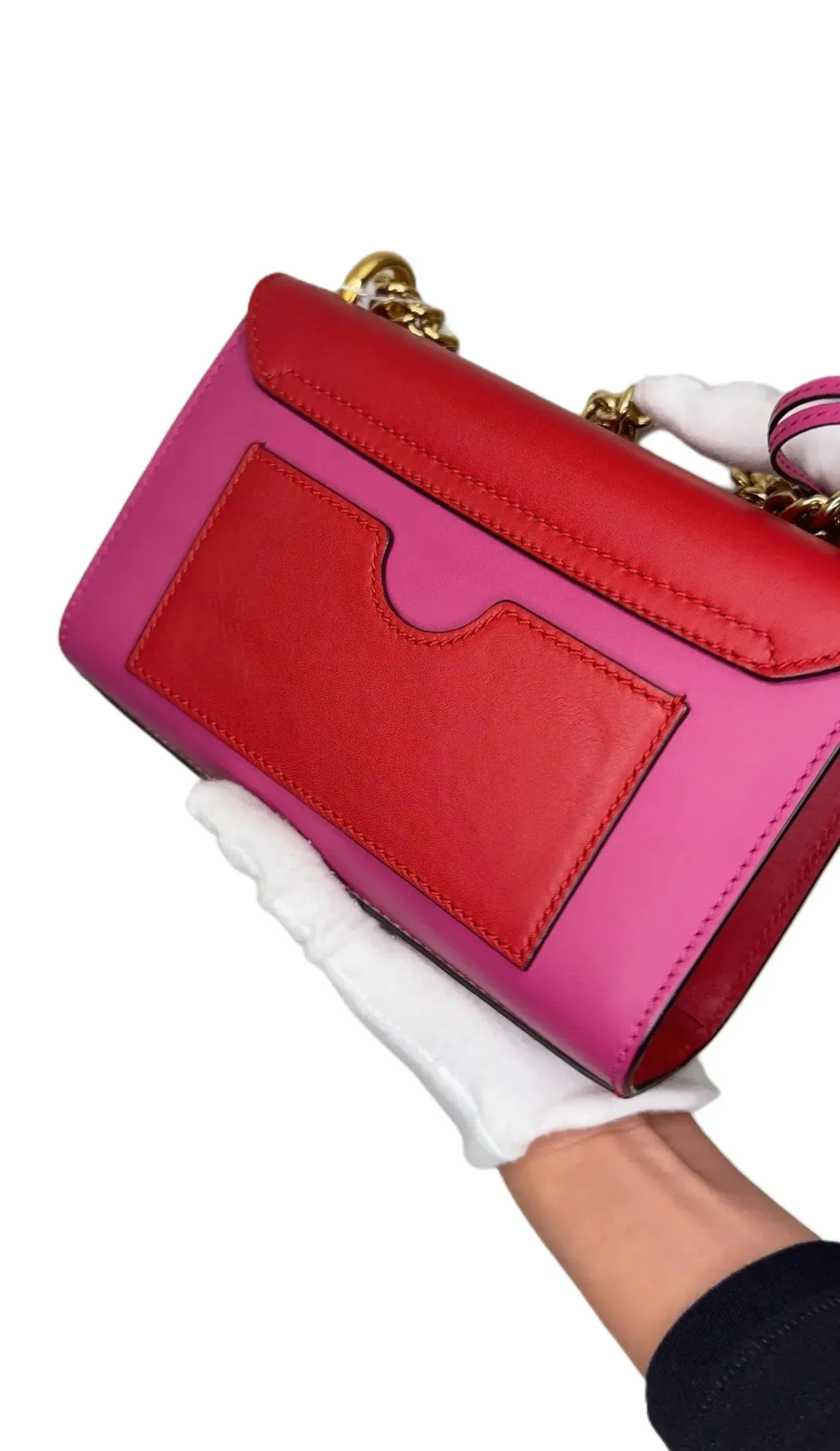 Gucci Small Padlock Shoulder Bag - Pink B3-41