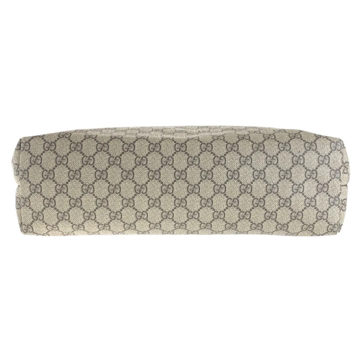 GUCCI Tote Bag 211137 GG Supreme canvas, leather beige Tote Bag Shoulder Bag Women Used