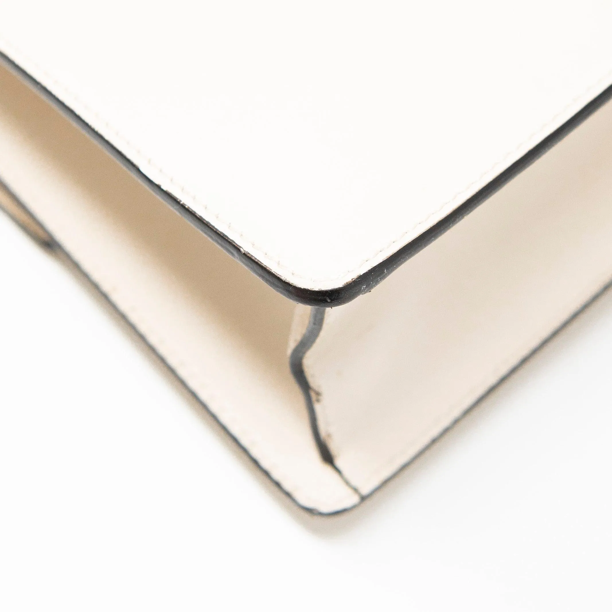 Gucci White Small Sylvie Bag