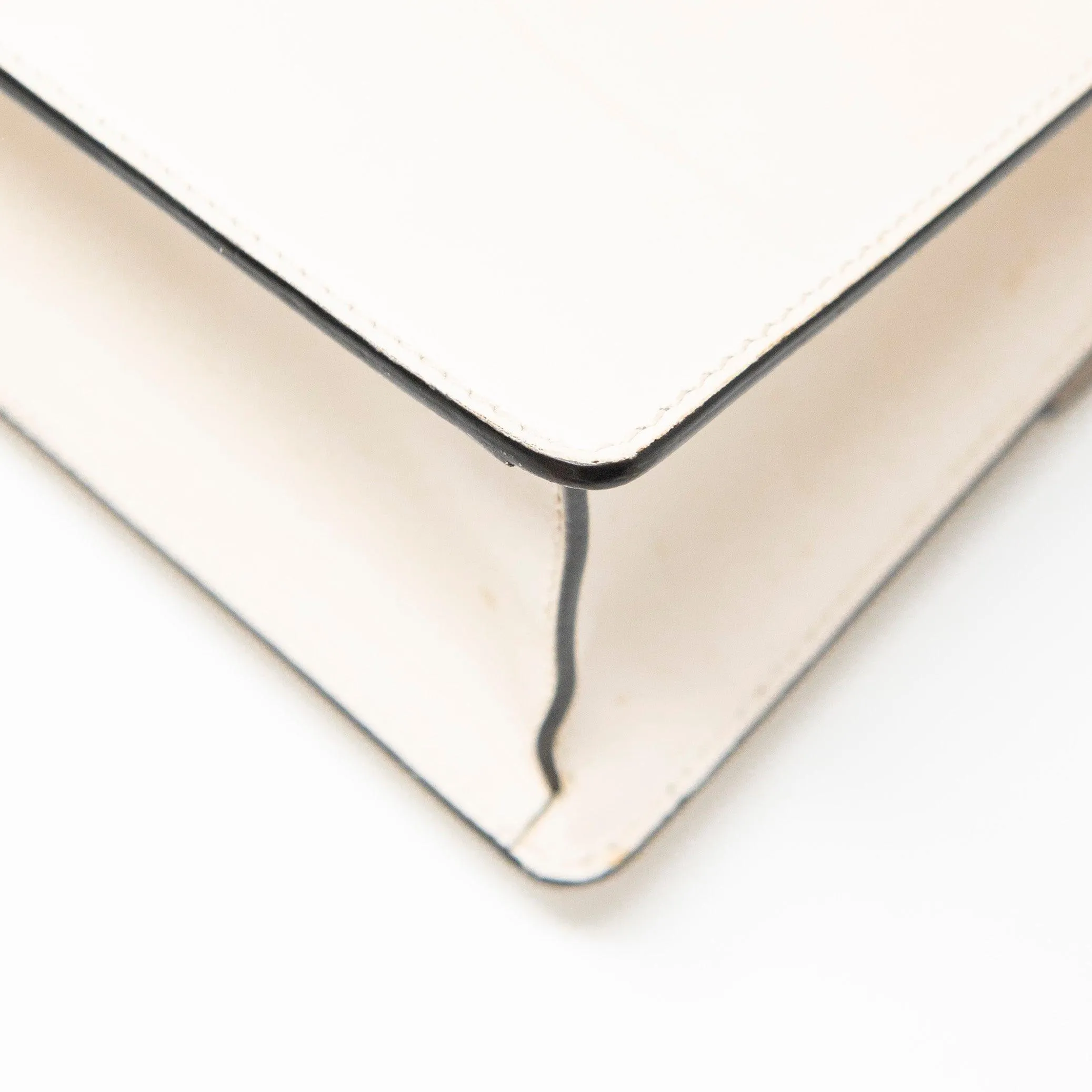 Gucci White Small Sylvie Bag