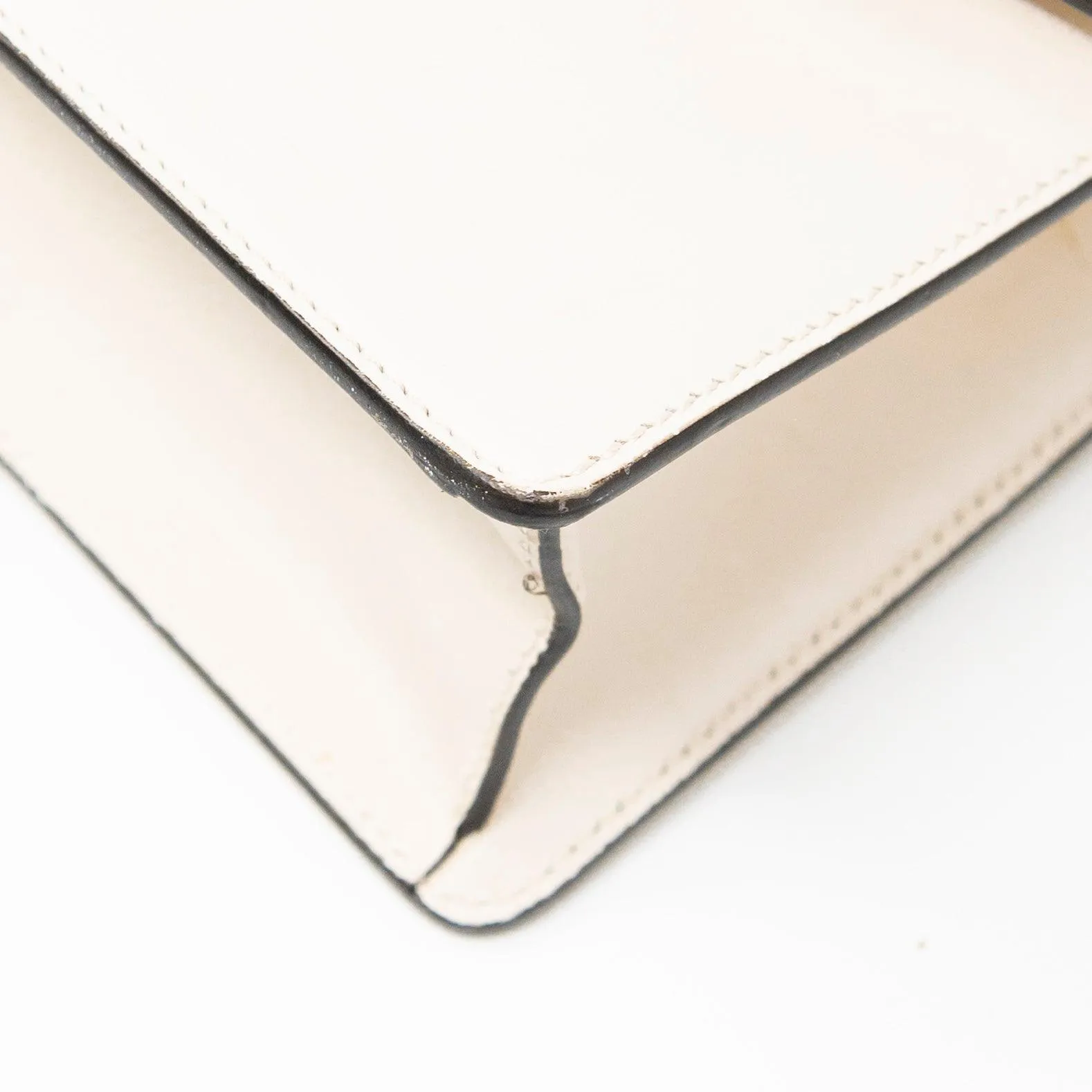 Gucci White Small Sylvie Bag