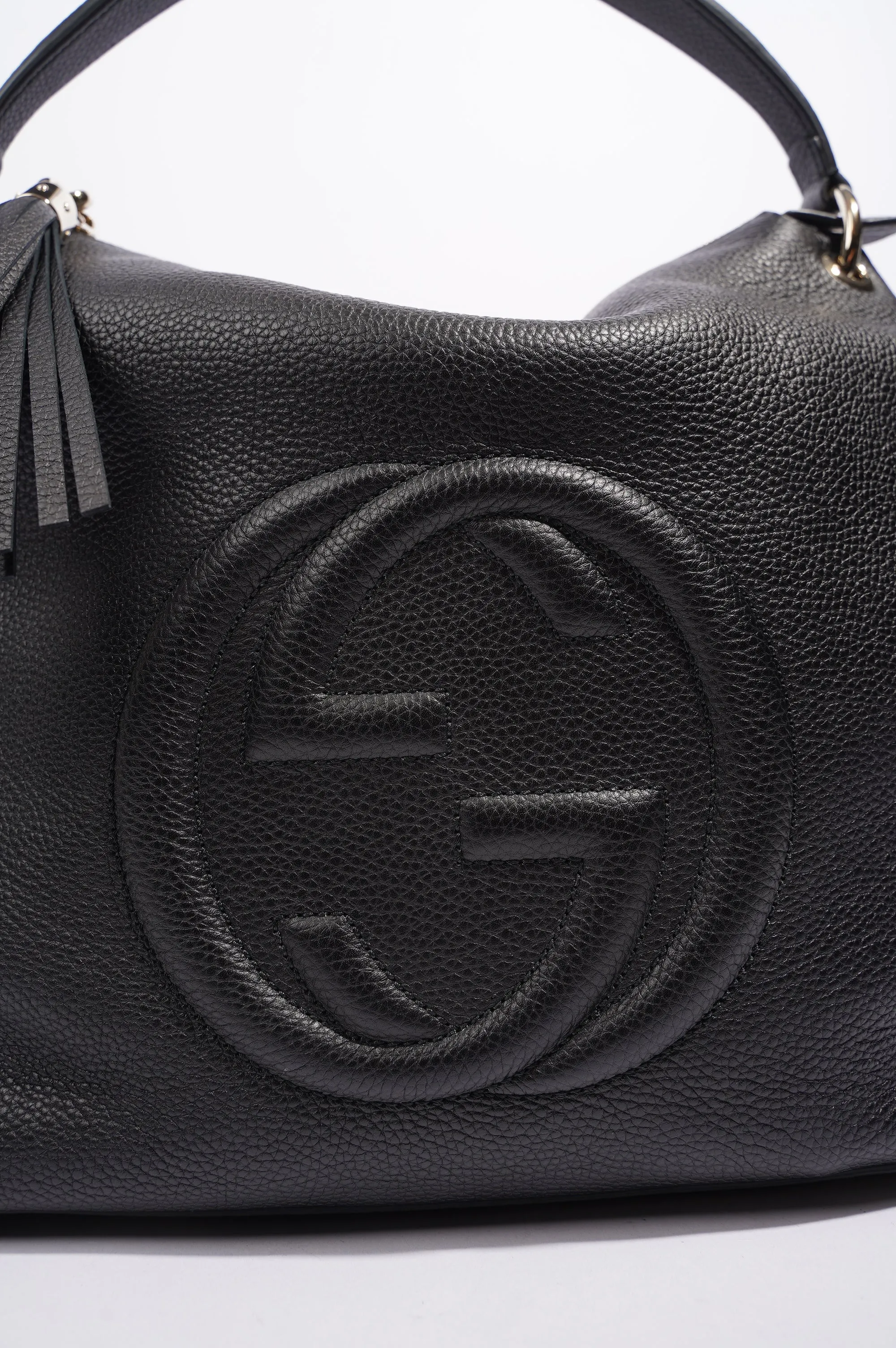 Gucci Womens Soho Shoulder Bag Black