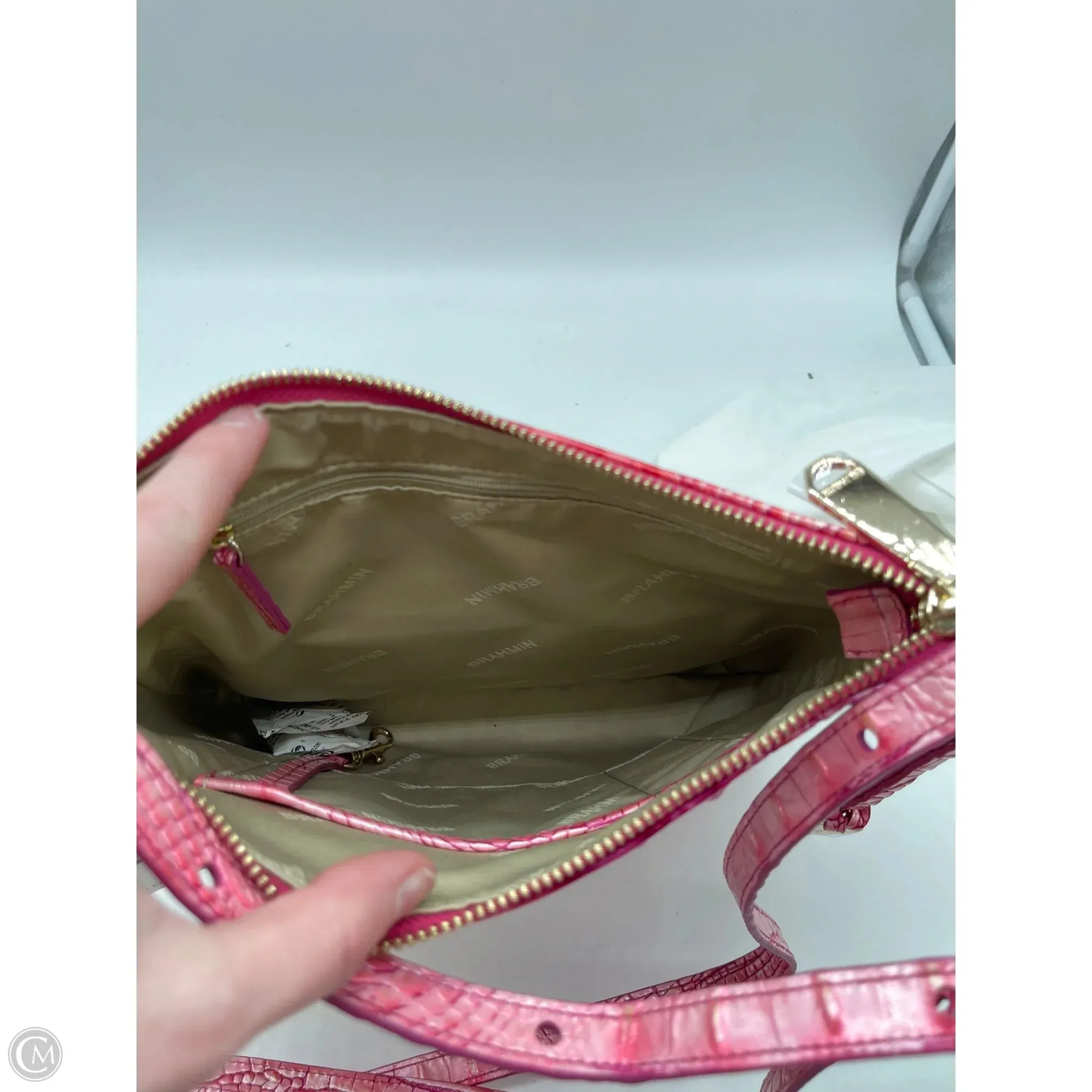 Handbag Designer By Brahmin, Size: Medium