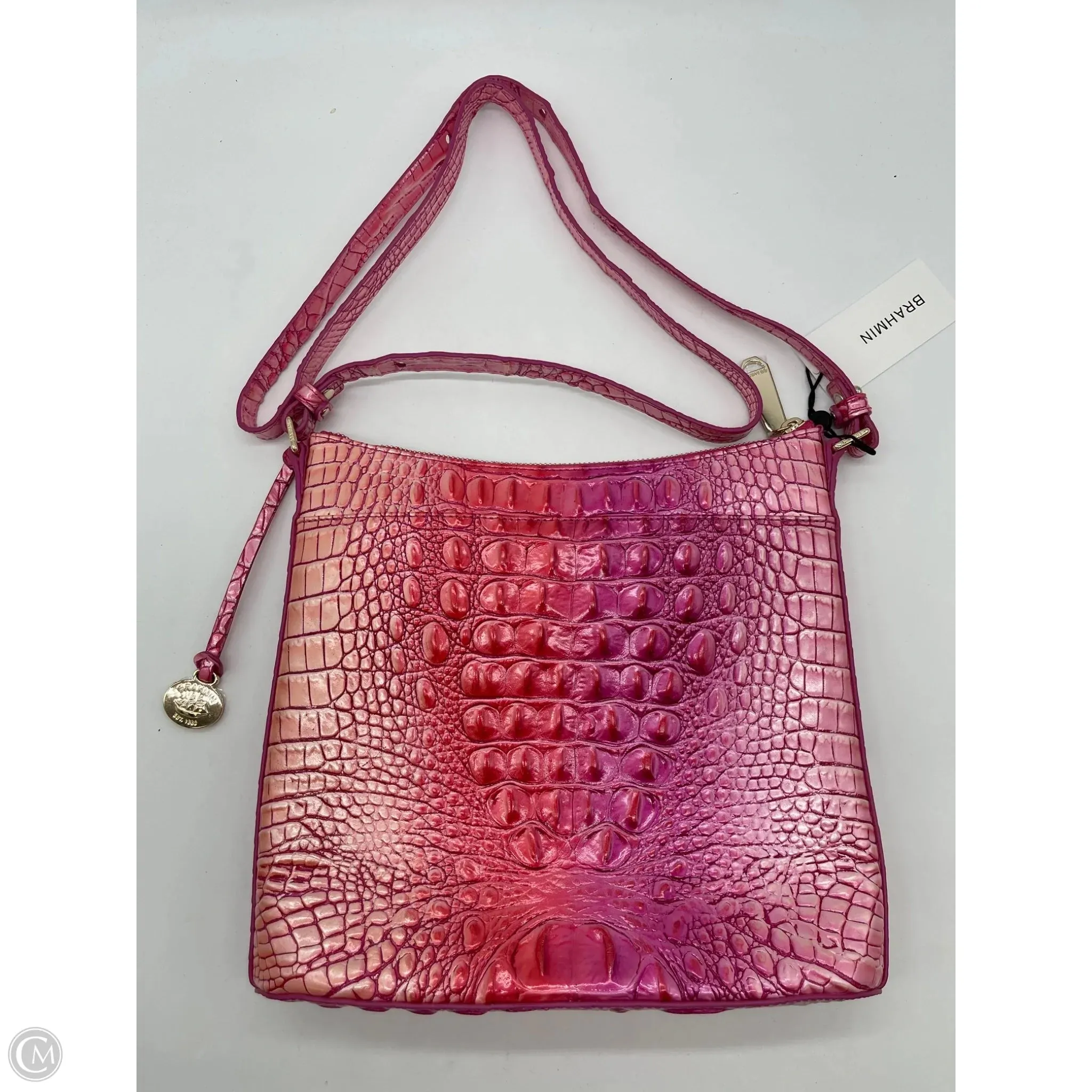 Handbag Designer By Brahmin, Size: Medium