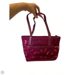 Handbag Designer By Coach, Size: Medium