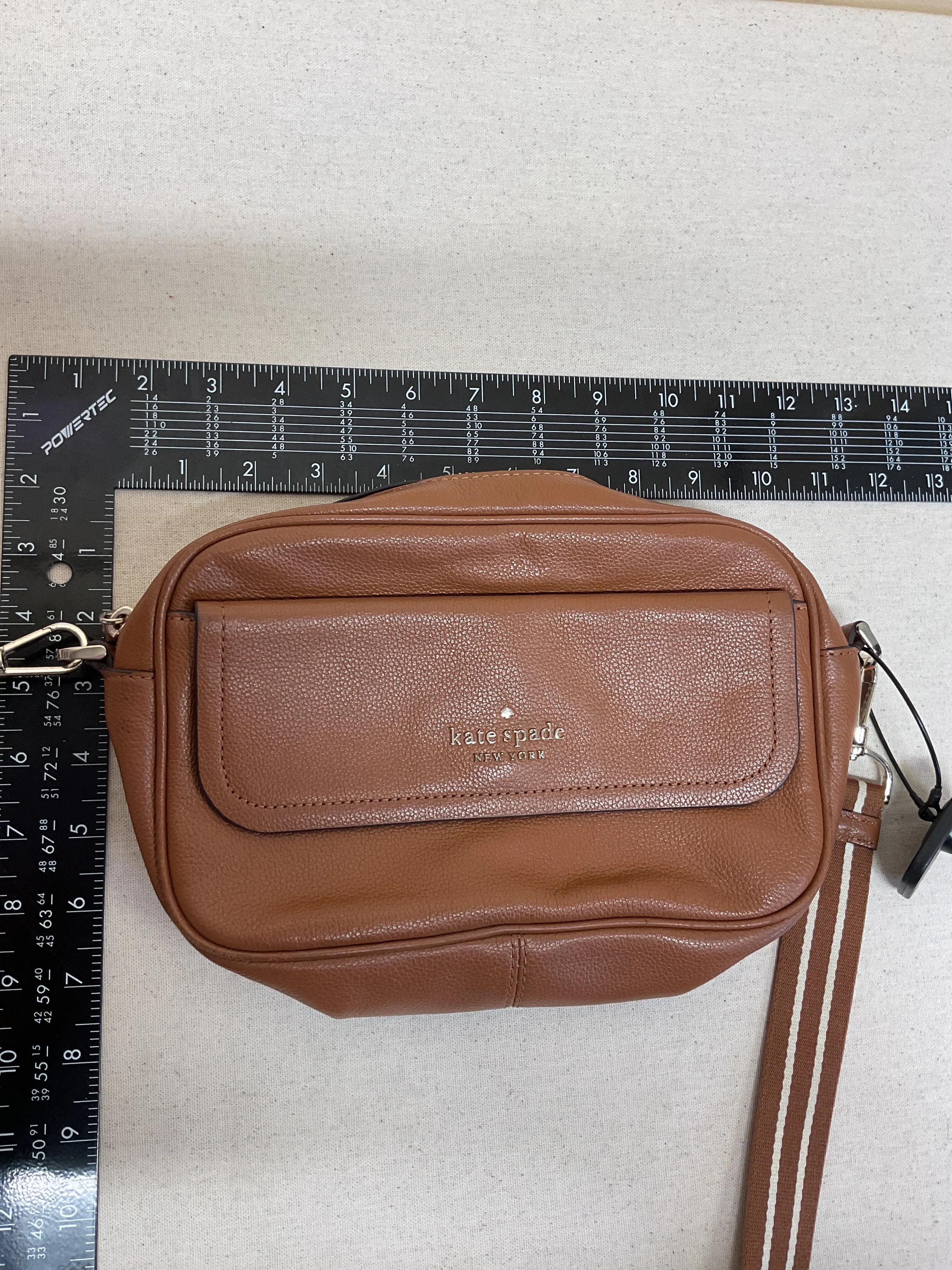 Handbag Designer By Kate Spade In Brown, Size:Medium