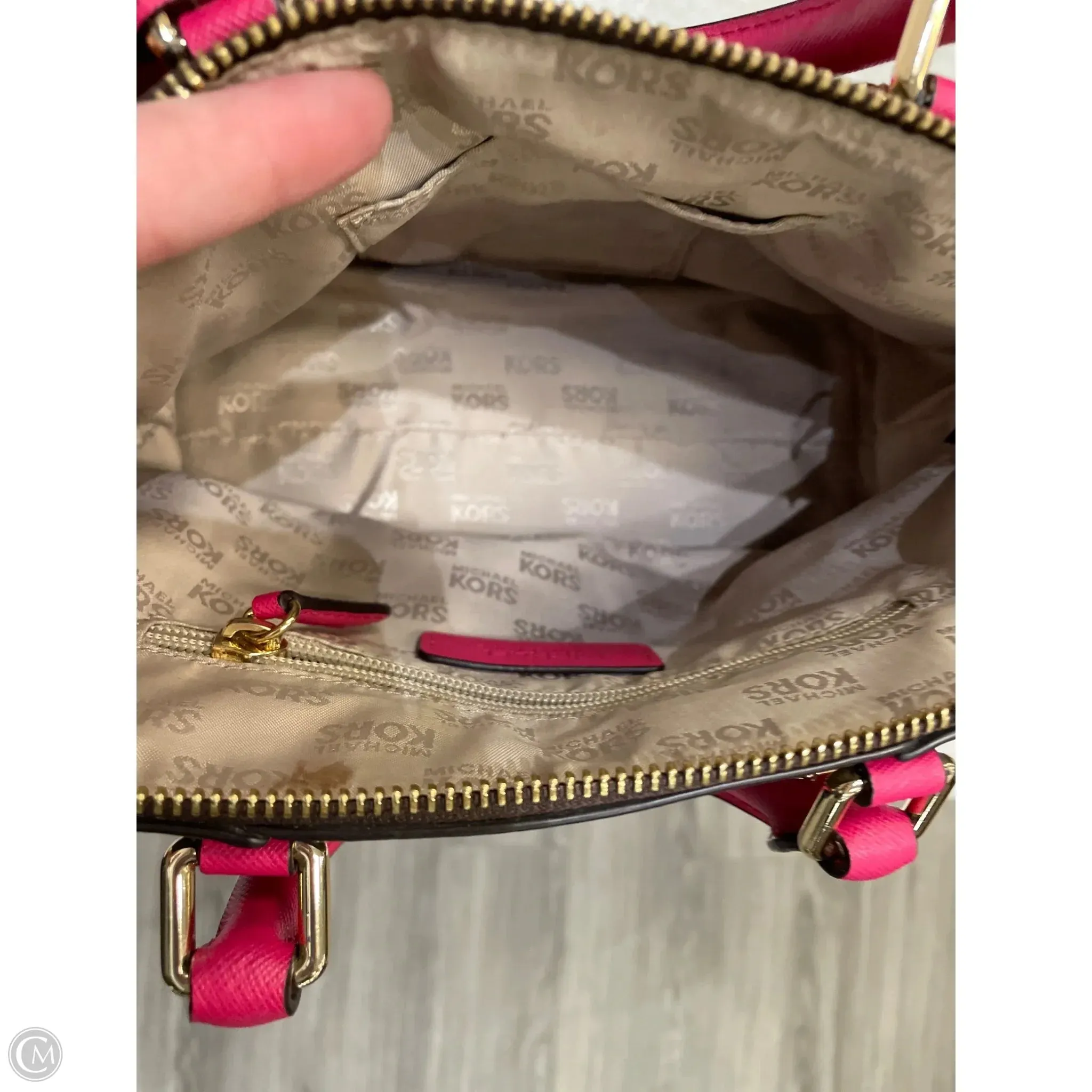 Handbag Designer By Michael Kors, Size: Medium
