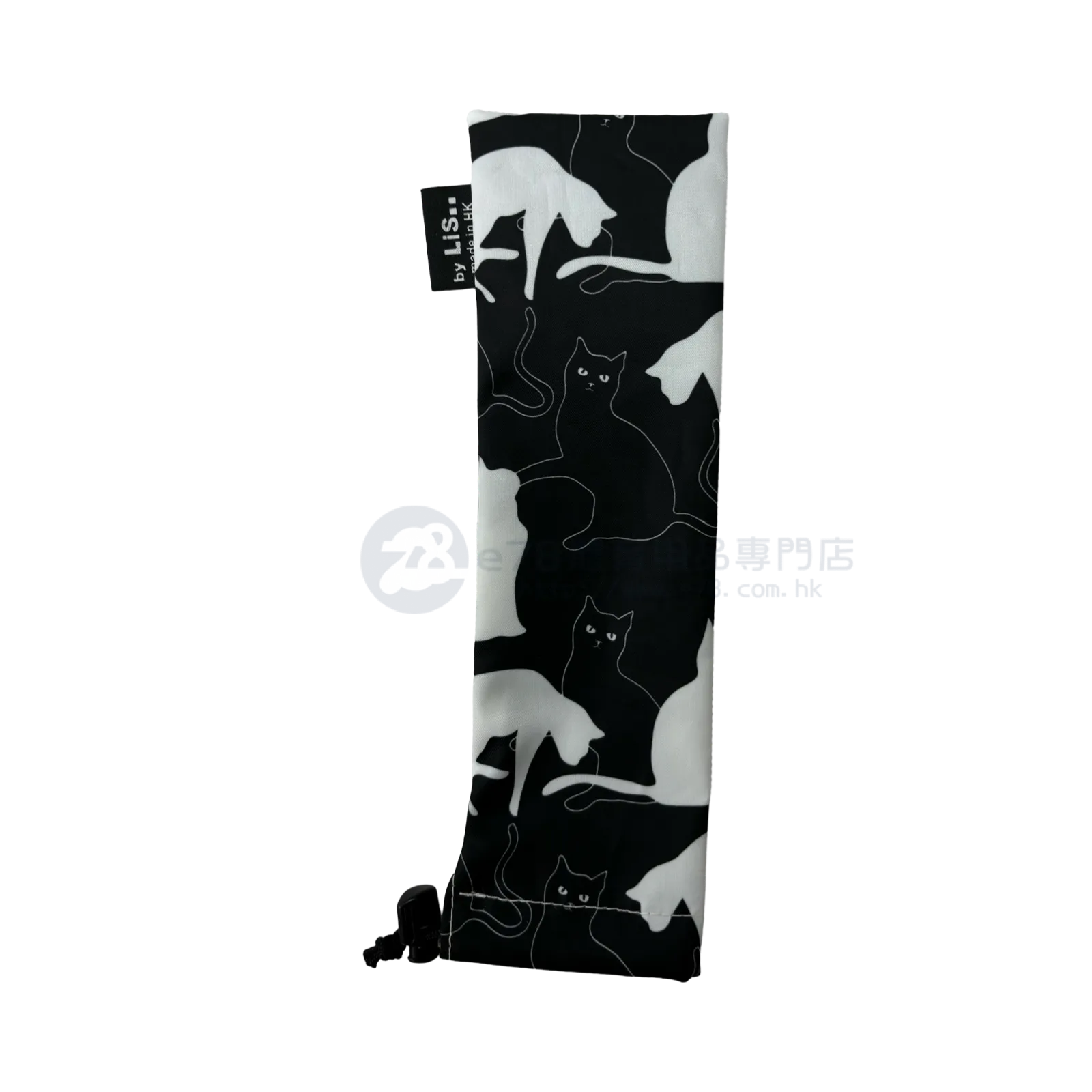 Handmade Water Resistant handle Case (Black and White Cat 445)