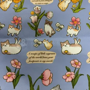 Handmade Water Resistant handle Case (Cat Garden 457)