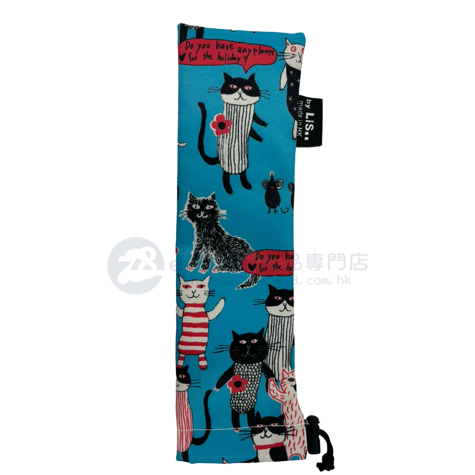 Handmade Water Resistant handle Case (Quirky Cats 478)