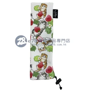 Handmade Water Resistant handle Case ( strawberry cat 226)