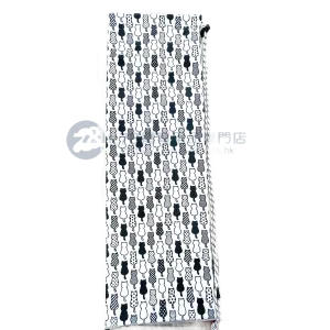 Handmade Water Resistant Racket Case ( black and white back cat 209??