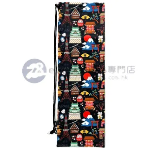 Handmade Water Resistant Racket Case (Black TOKYO150??