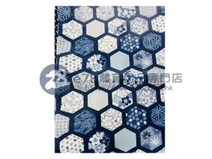 Handmade Water Resistant Racket Case (Blue flower 238??