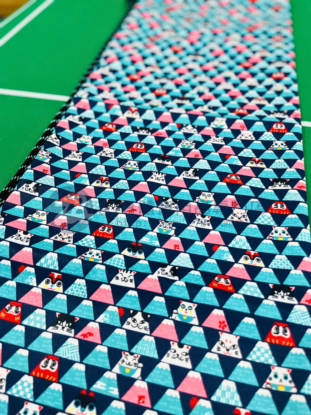 Handmade Water Resistant Racket Case (Blue Fuji 503)