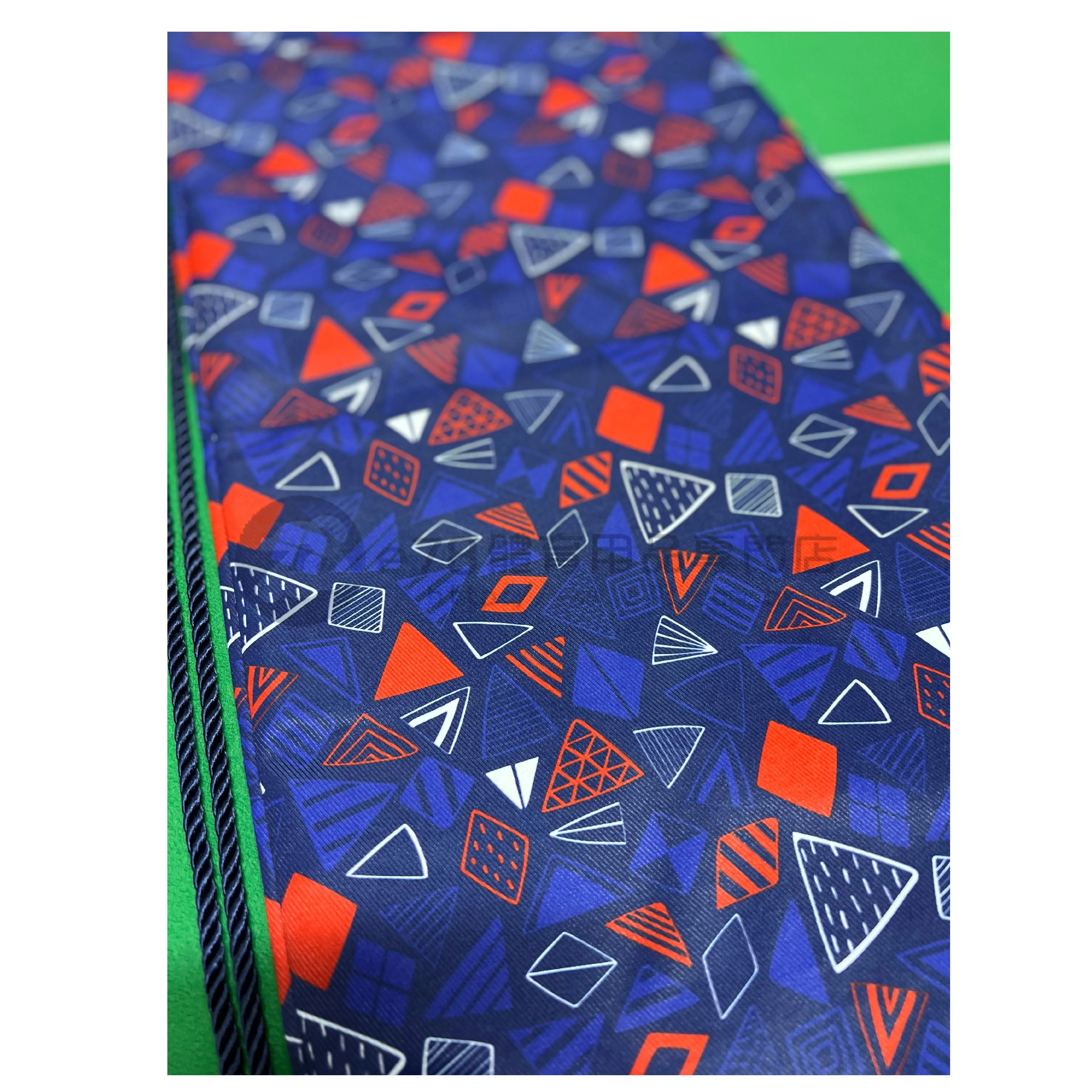 Handmade Water Resistant Racket Case (Blue Triangle152??