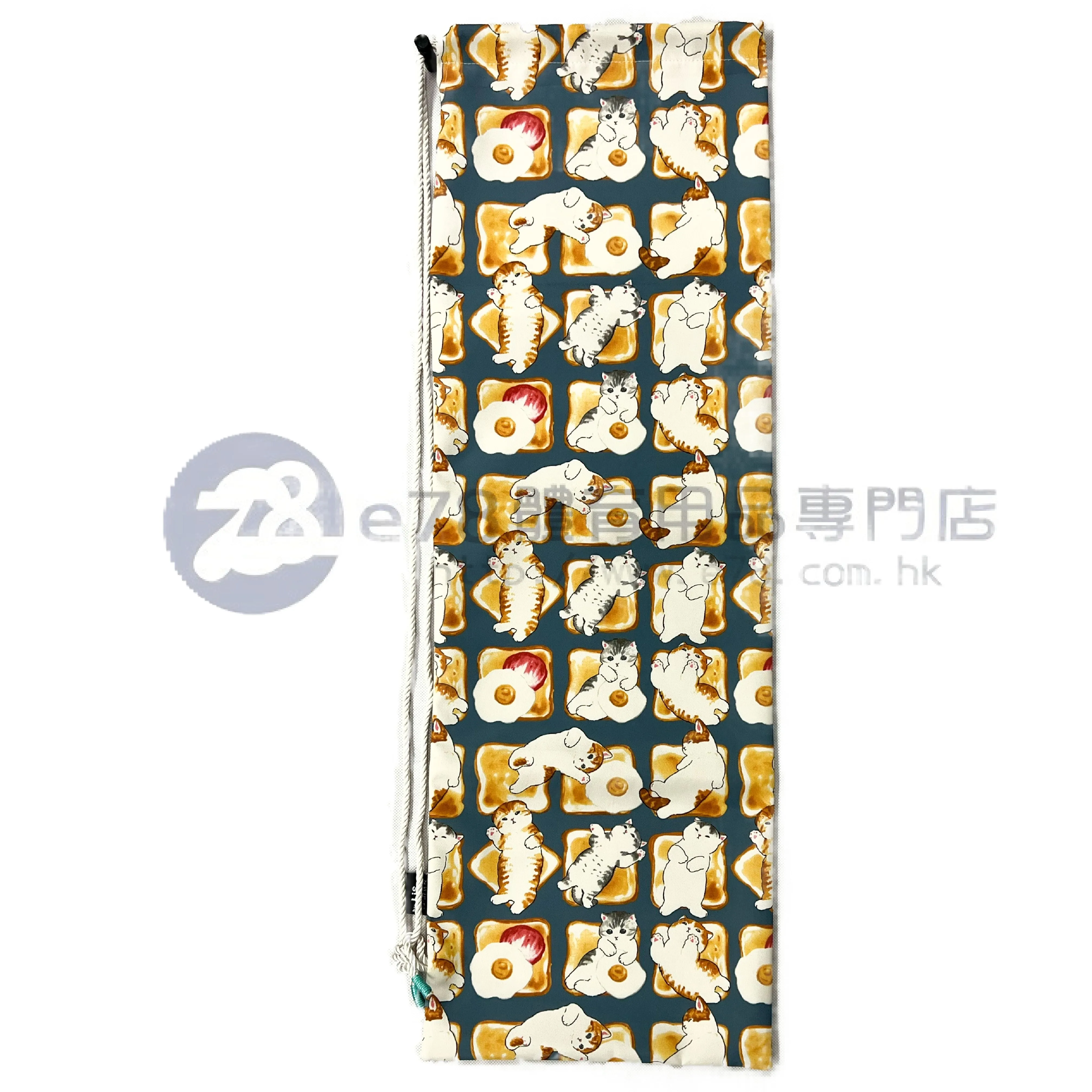 Handmade Water Resistant Racket Case (Bread cat161??