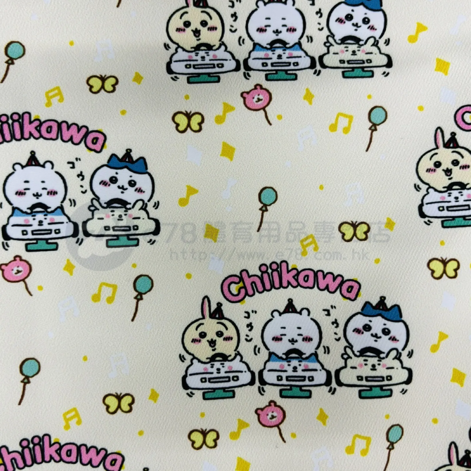 Handmade Water Resistant Racket Case (Chiikawa Party 456)
