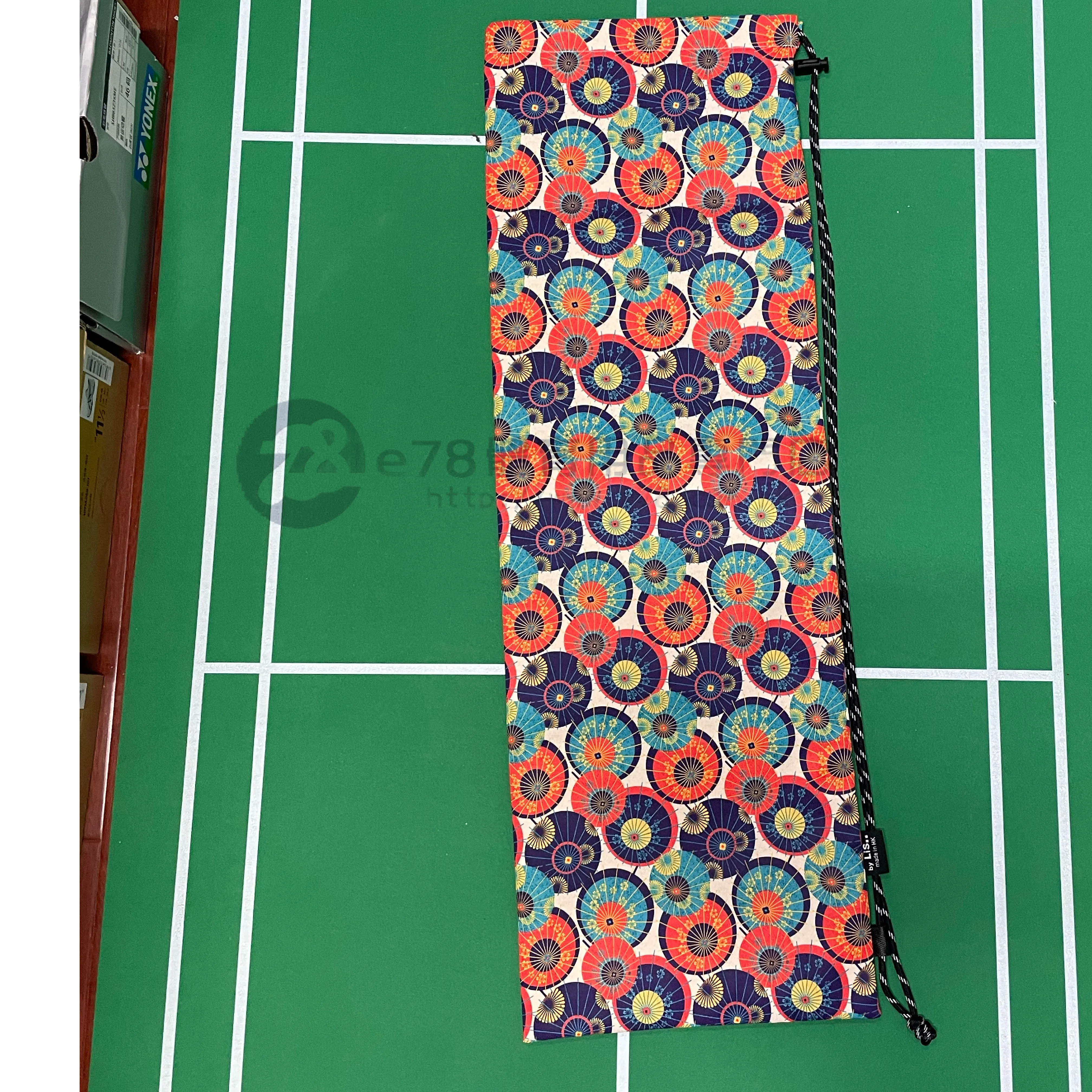 Handmade Water Resistant Racket Case ( Colored oil umbrella 200??