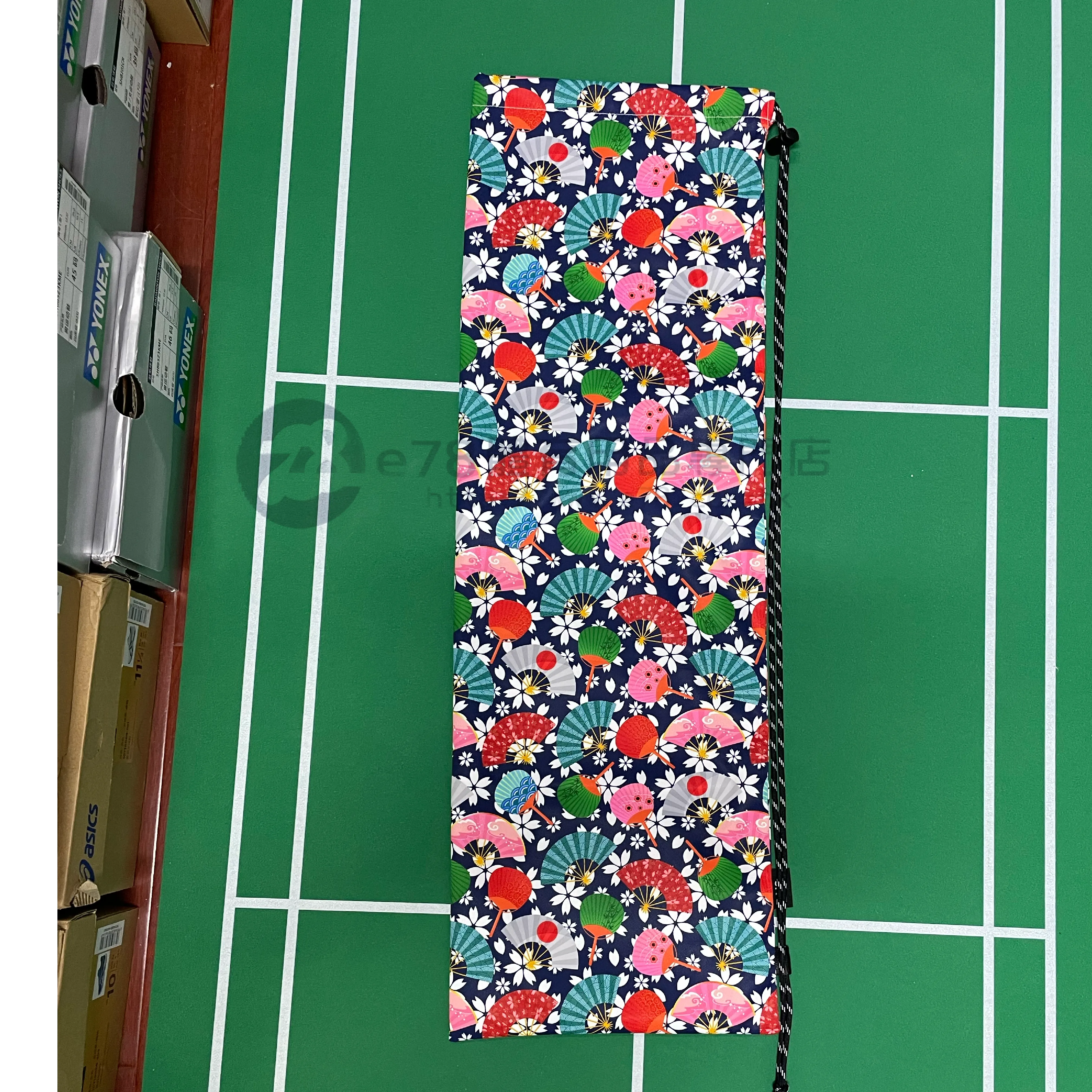 Handmade Water Resistant Racket Case ( Confetti fan 201??