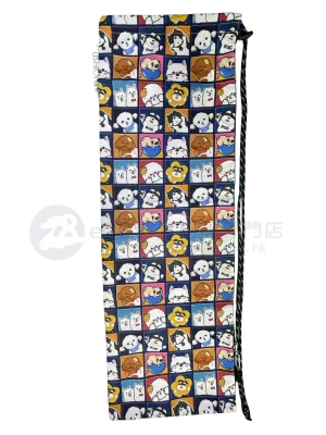 Handmade Water Resistant Racket Case (Cute puppies 336)