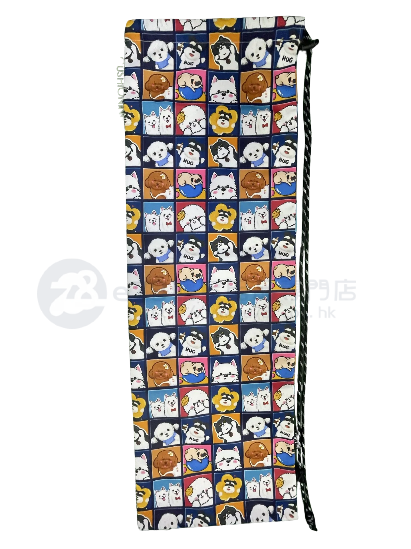 Handmade Water Resistant Racket Case (Cute puppies 336)