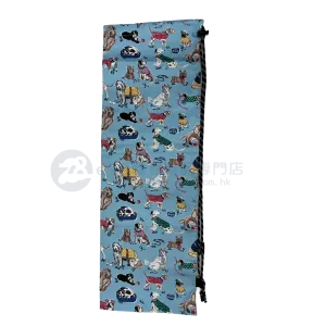 Handmade Water Resistant Racket Case (Fashionable Dogs 449)