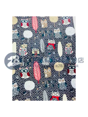 Handmade Water Resistant Racket Case (feather owl 225??