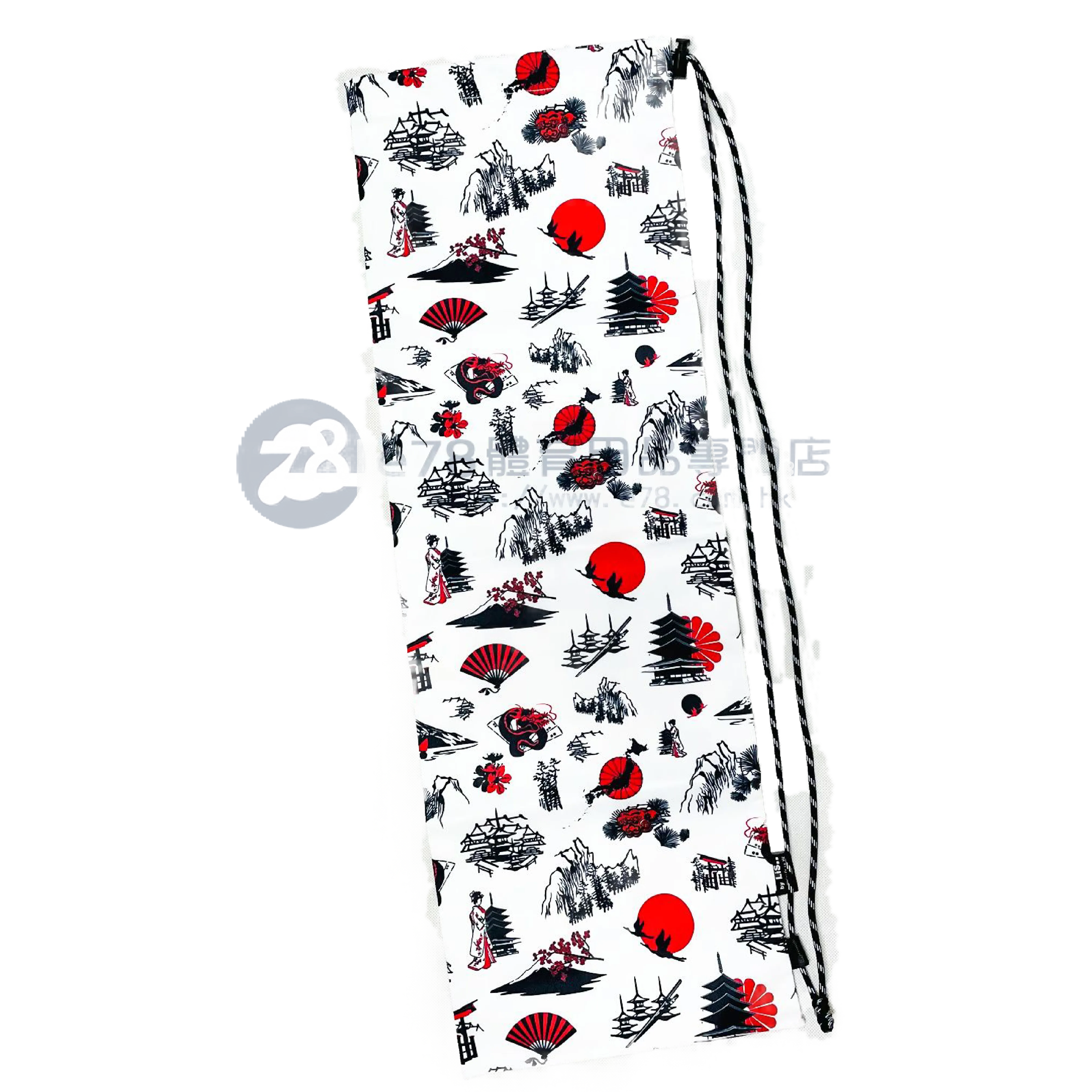 Handmade Water Resistant Racket Case (Japanese Printing 172)