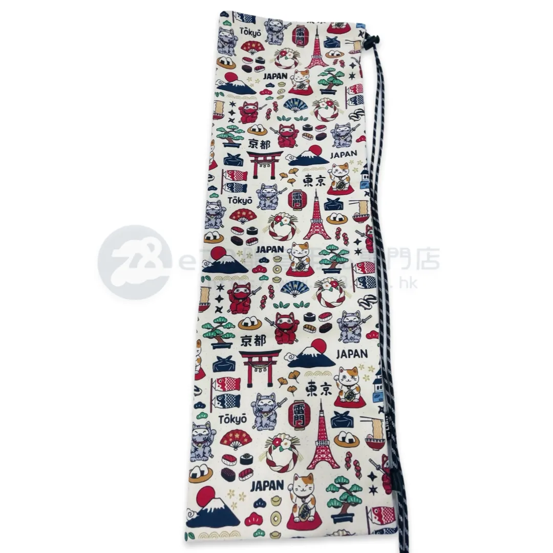 Handmade Water Resistant Racket Case (Lucky cat 258)