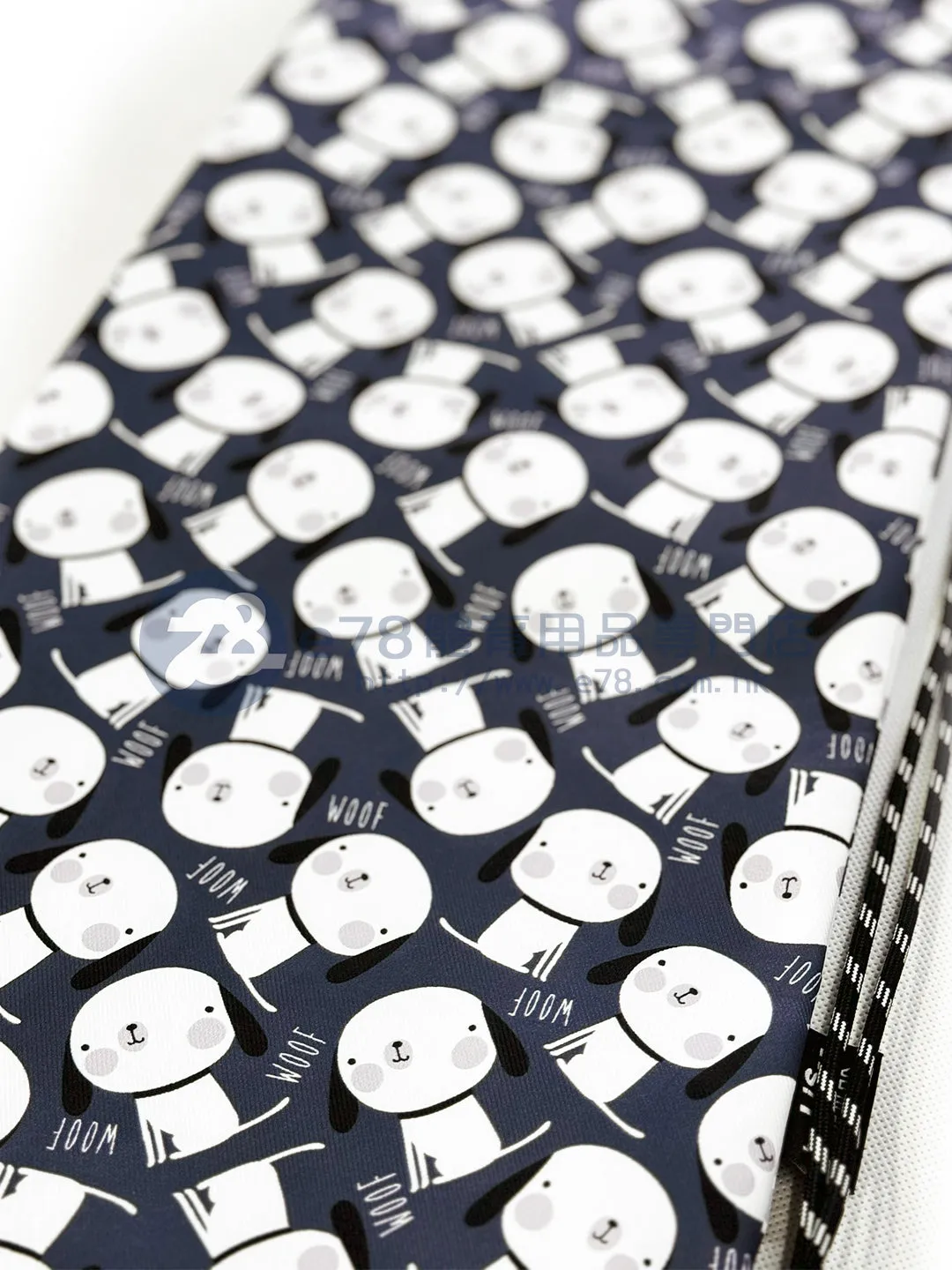 Handmade Water Resistant Racket Case (Monochrome Dog 394)