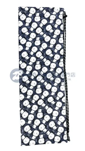 Handmade Water Resistant Racket Case (Monochrome Dog 394)