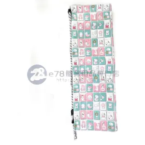 Handmade Water Resistant Racket Case ( Pink animal 223??