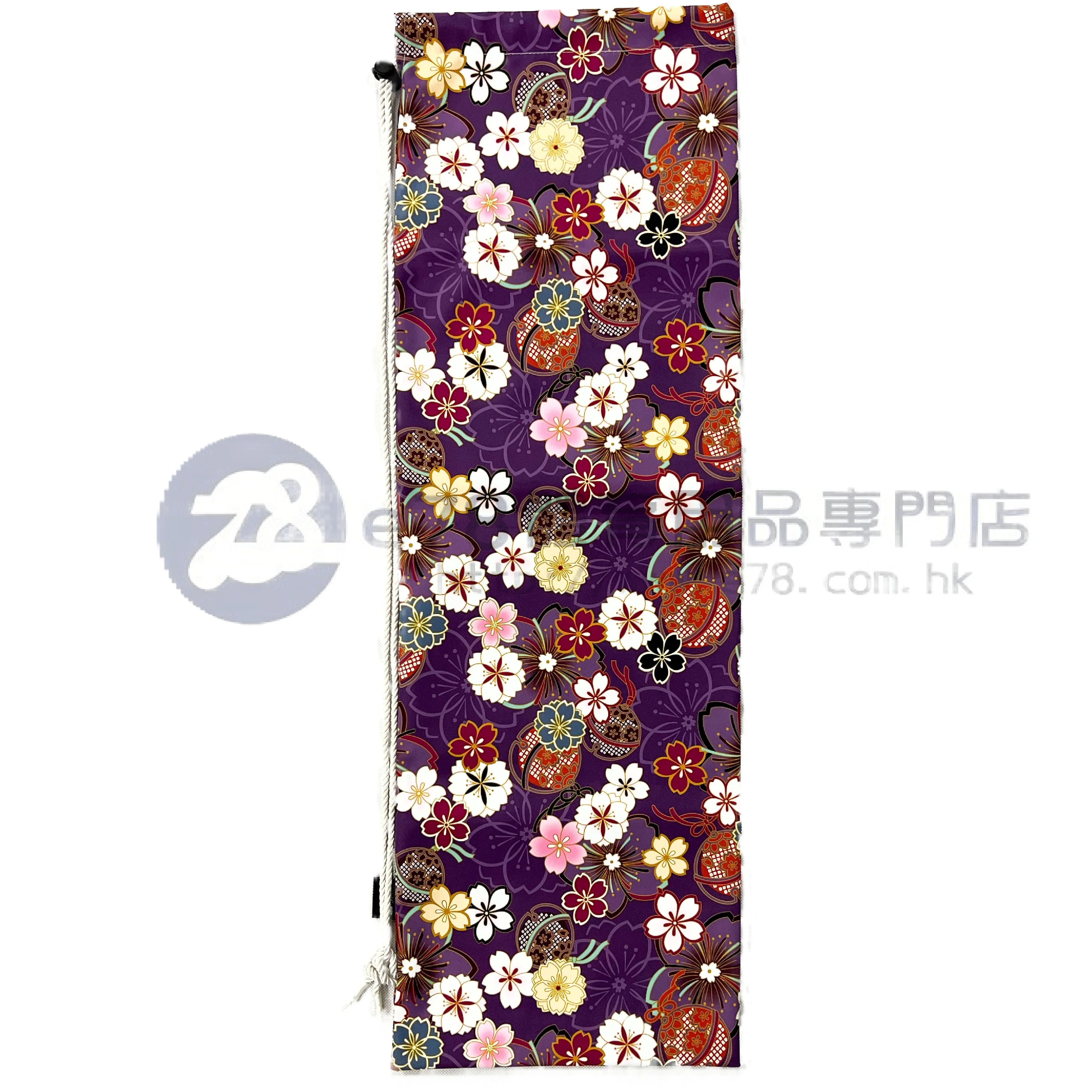 Handmade Water Resistant Racket Case (Purple Sakura163??