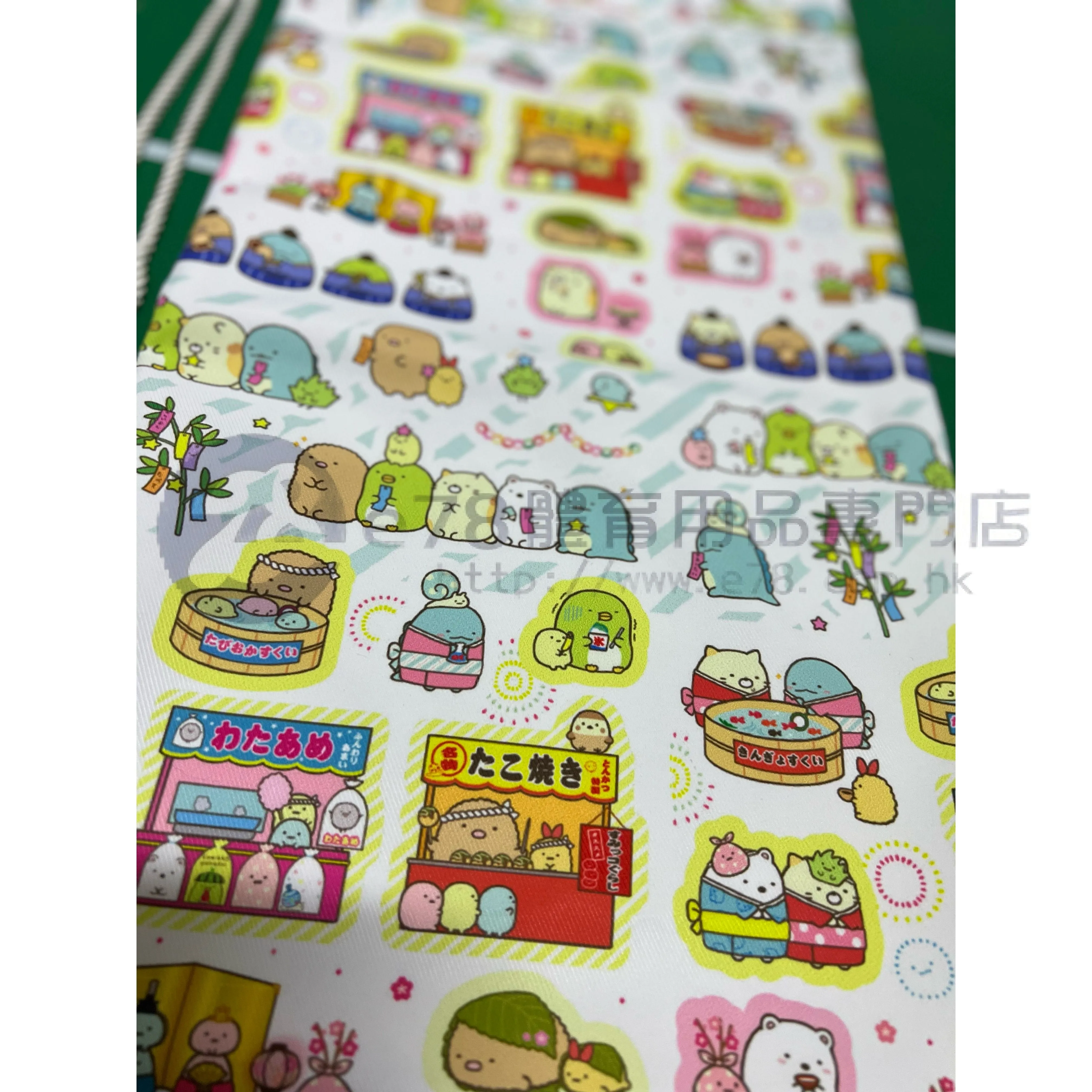 Handmade Water Resistant Racket Case ( White Sumikko Gurashi148??