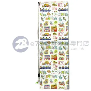 Handmade Water Resistant Racket Case ( White Sumikko Gurashi148??