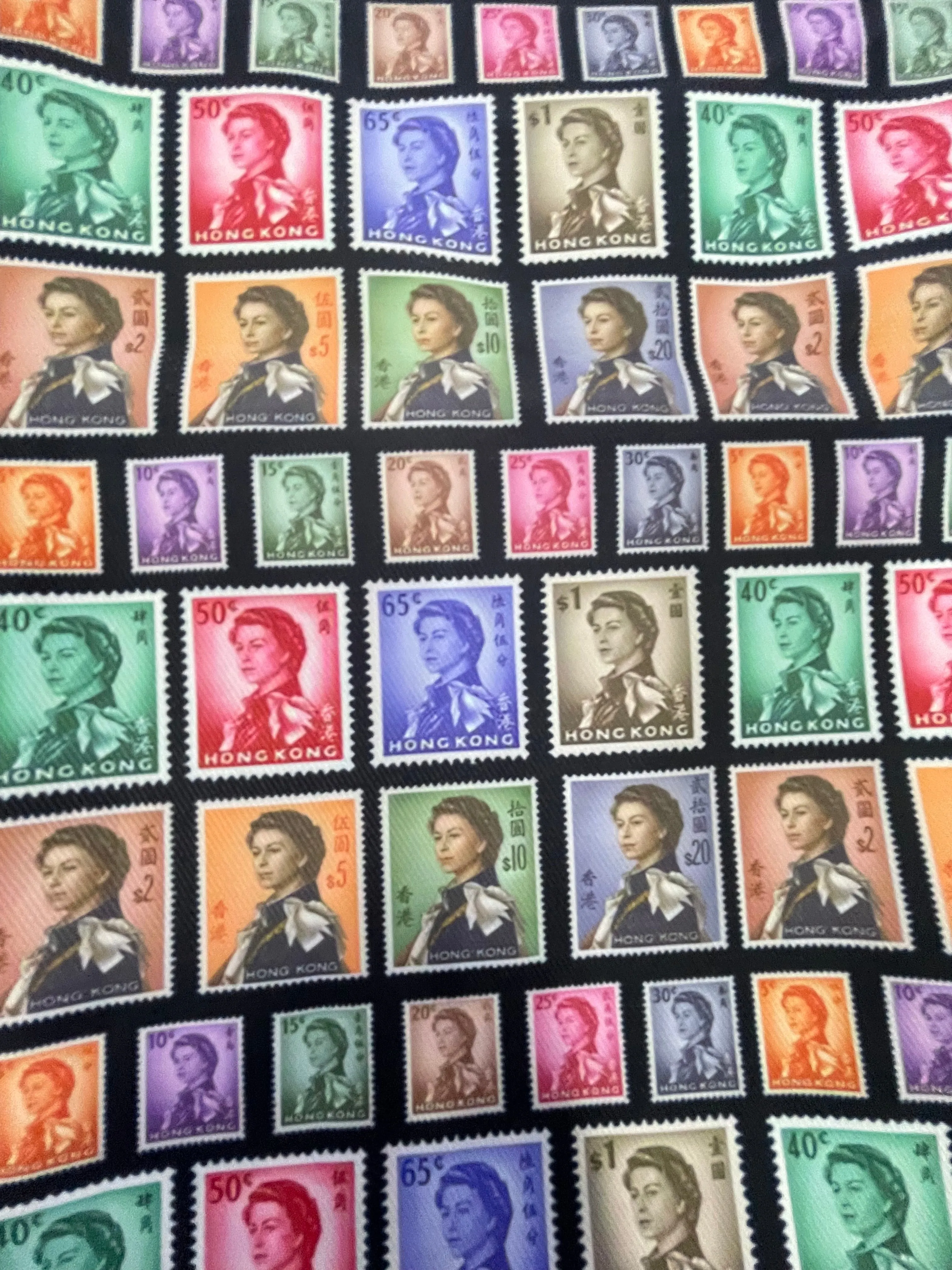 Handmade Water Resistant Racket Case(Postage Stamps 319)