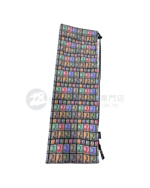 Handmade Water Resistant Racket Case(Postage Stamps 319)