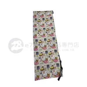 Handmade Water Resistant Racket Case??Rilakkuma doughnut 314??